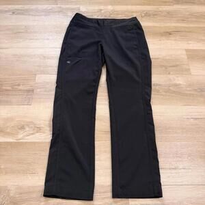 Scrubletics Black Scrub Pants Women's M Nurse Doctor Hospital Medical